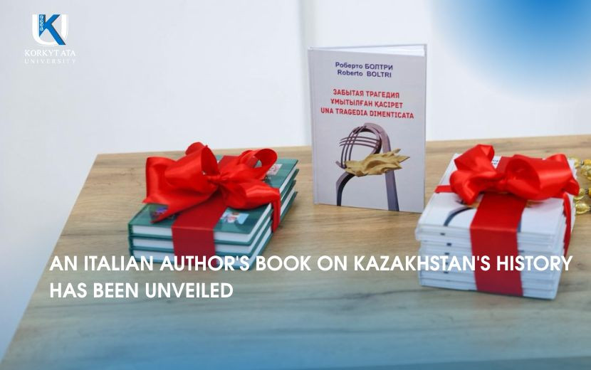 AN ITALIAN AUTHOR'S BOOK ON KAZAKHSTAN'S HISTORY HAS BEEN UNVEILED