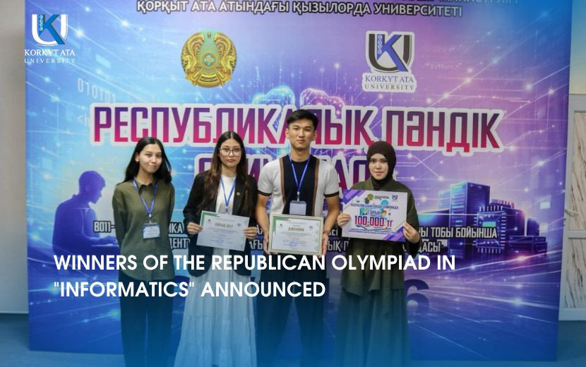 WINNERS OF THE REPUBLICAN OLYMPIAD IN "INFORMATICS" EP ANNOUNCED