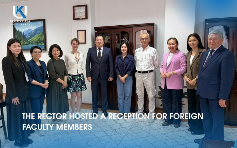 THE RECTOR HOSTED A RECEPTION FOR FOREIGN FACULTY MEMBERS