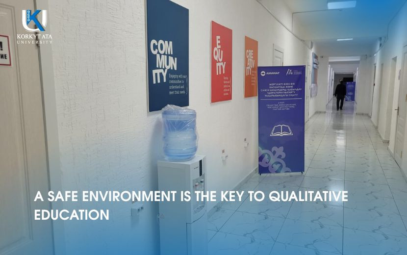 A SAFE ENVIRONMENT IS THE KEY TO QUALITATIVE EDUCATION