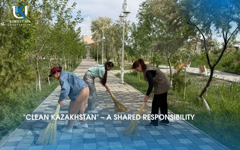 "CLEAN KAZAKHSTAN" – A SHARED RESPONSIBILITY