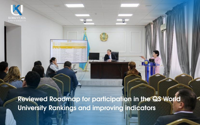 Reviewed Roadmap for participation in  the QS World University Rankings and improving indicators