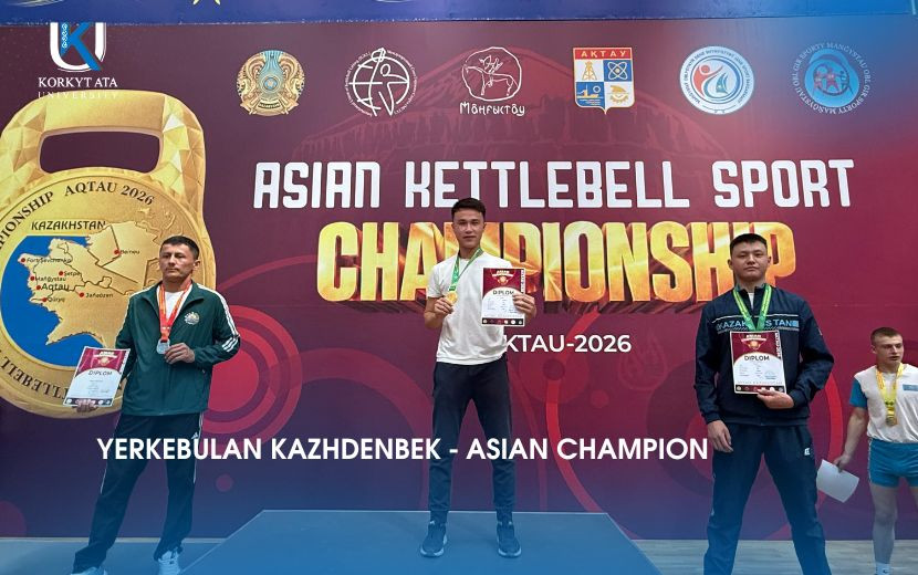 YERKEBULAN KAZHDENBEK - ASIAN CHAMPION