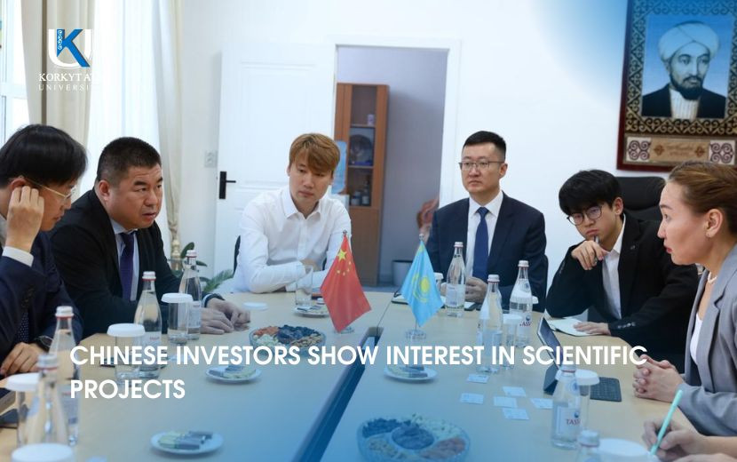 CHINESE INVESTORS SHOW INTEREST IN SCIENTIFIC PROJECTS