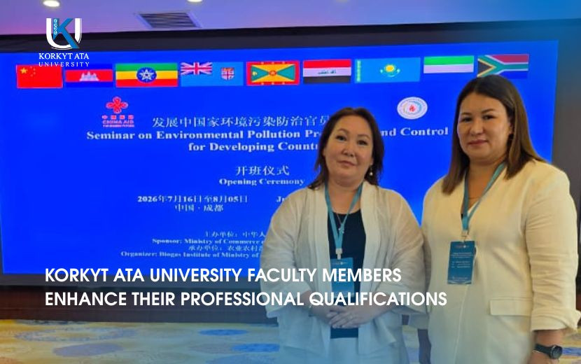 KORKYT ATA UNIVERSITY FACULTY MEMBERS  ENHANCE THEIR PROFESSIONAL QUALIFICATIONS