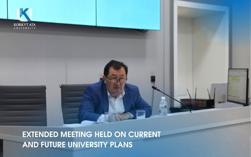 EXTENDED MEETING HELD ON CURRENT AND FUTURE UNIVERSITY PLANS