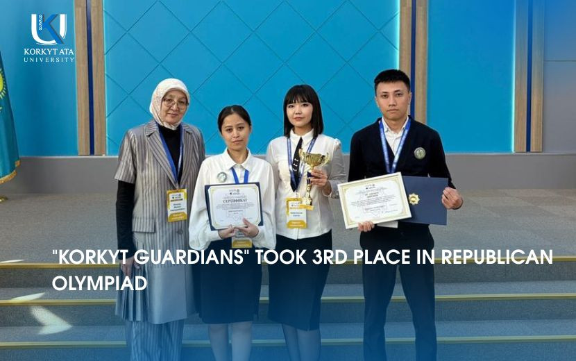 "KORKYT GUARDIANS" TOOK 3RD PLACE IN REPUBLICAN OLYMPIAD