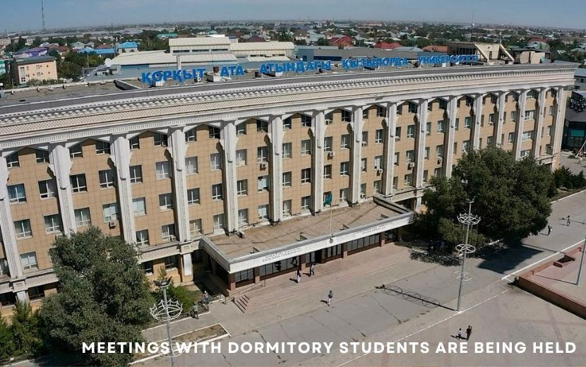 MEETINGS WITH DORMITORY STUDENTS ARE BEING HELD