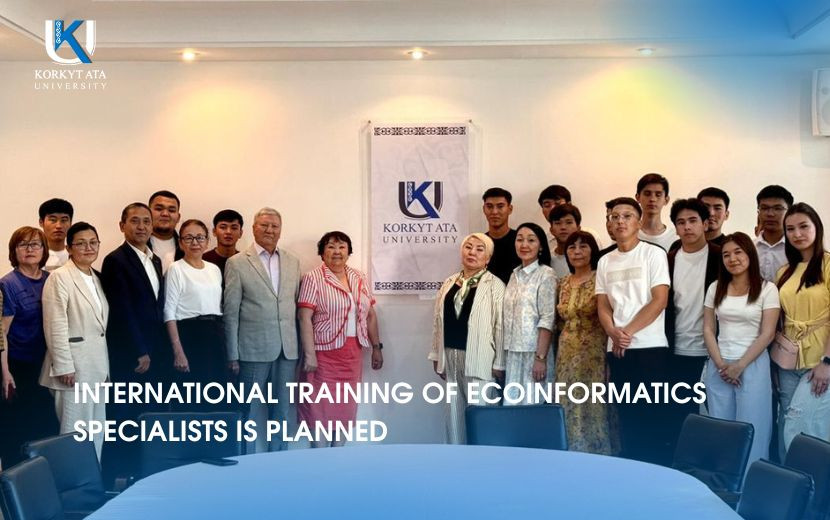 INTERNATIONAL TRAINING OF ECOINFORMATICS SPECIALISTS IS PLANNED