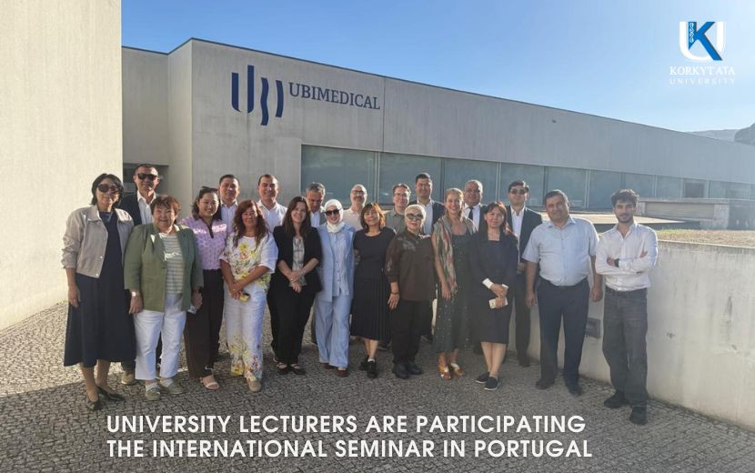UNIVERSITY LECTURERS ARE PARTICIPATING  THE INTERNATIONAL SEMINAR IN PORTUGAL