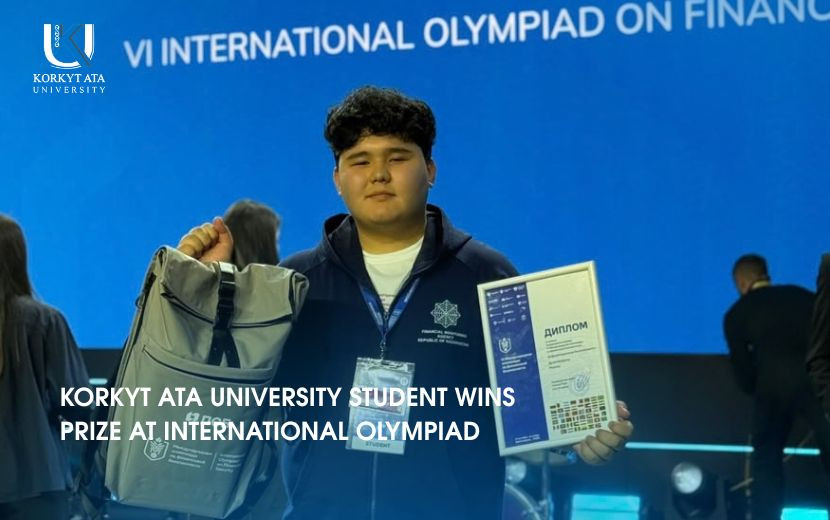 KORKYT ATA UNIVERSITY STUDENT WINS PRIZE AT INTERNATIONAL OLYMPIAD