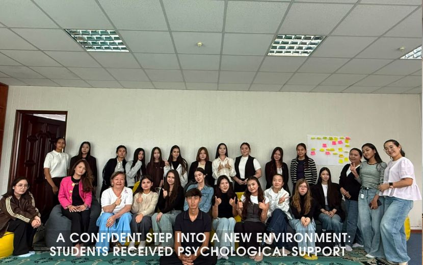 A CONFIDENT STEP INTO A NEW ENVIRONMENT:  STUDENTS RECEIVED PSYCHOLOGICAL SUPPORT