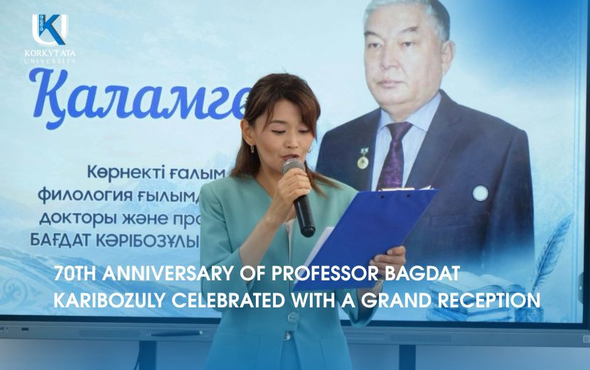 70TH ANNIVERSARY OF PROFESSOR BAGDAT KARIBOZULY CELEBRATED WITH A GRAND RECEPTION