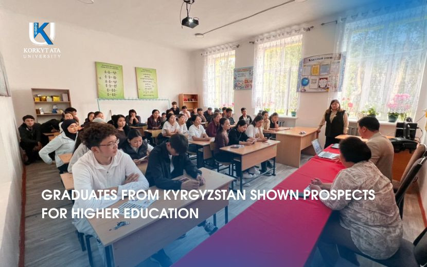 GRADUATES FROM KYRGYZSTAN SHOWN PROSPECTS FOR HIGHER EDUCATION