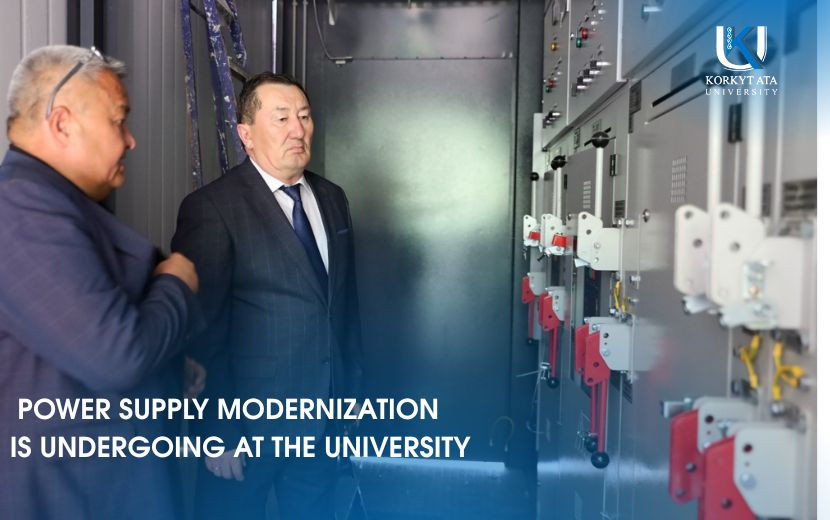 POWER SUPPLY MODERNIZATION IS UNDERGOING AT THE UNIVERSITY