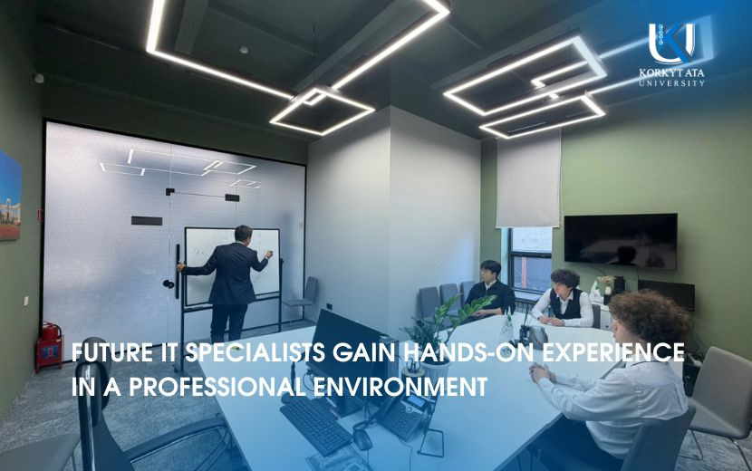 FUTURE IT SPECIALISTS GAIN HANDS-ON EXPERIENCE IN A PROFESSIONAL ENVIRONMENT